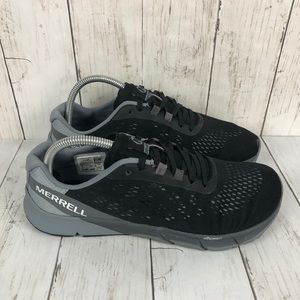 Merrell Bare Access Flex 2 Black Athletic Shoes